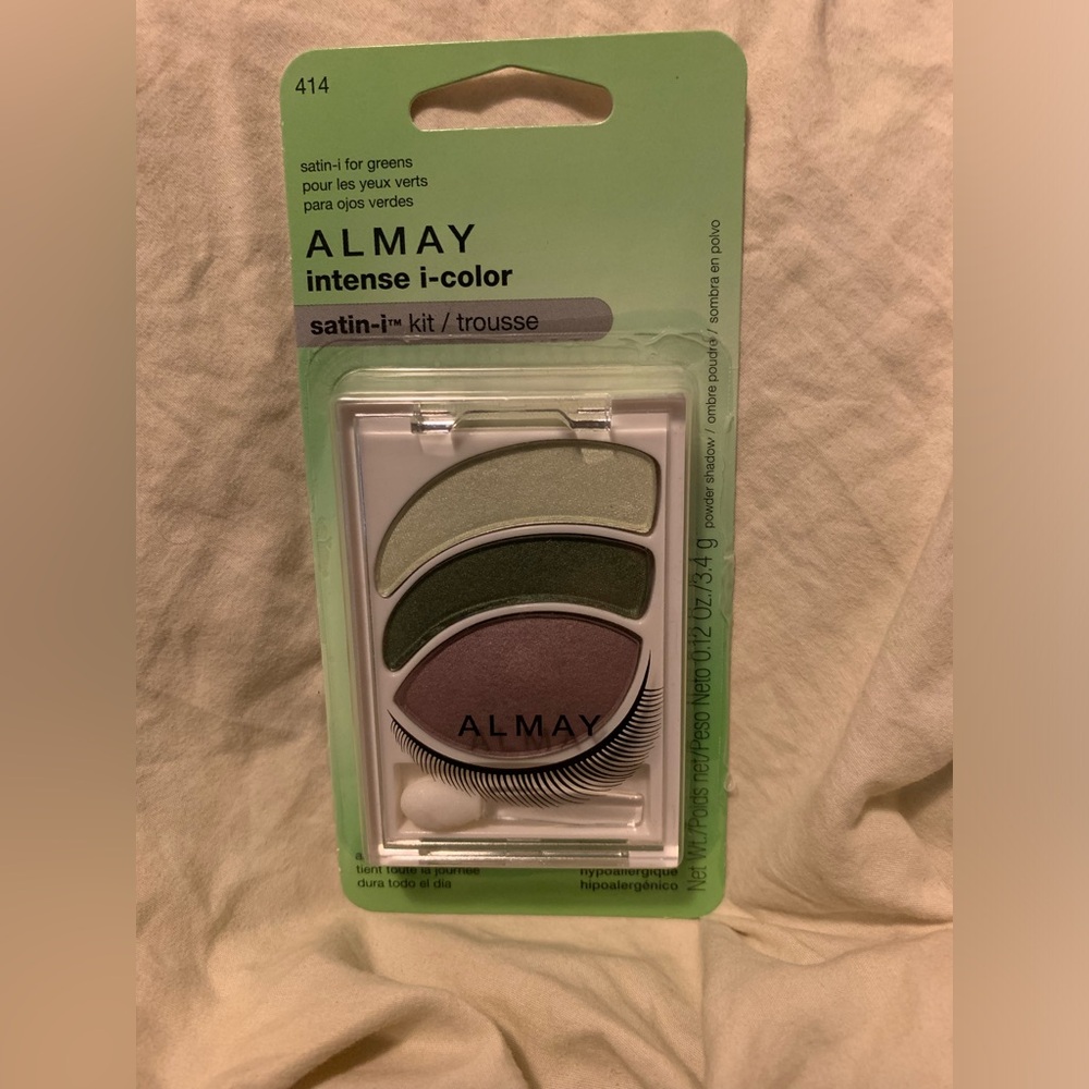 Almay intense i-color - Satin-i-kit - #414 trio for Greens Eyeshadow Rare